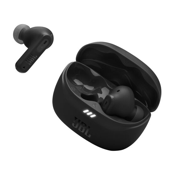 JBL Tune Beam 2 - Black - True Wireless Noise Cancelling Earbuds - Detailshot 2 JBL Tune Beam 2 - Black - True Wireless Noise Cancelling Earbuds - Detailshot 2